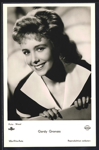 Carte postale actrice gardy - carte,