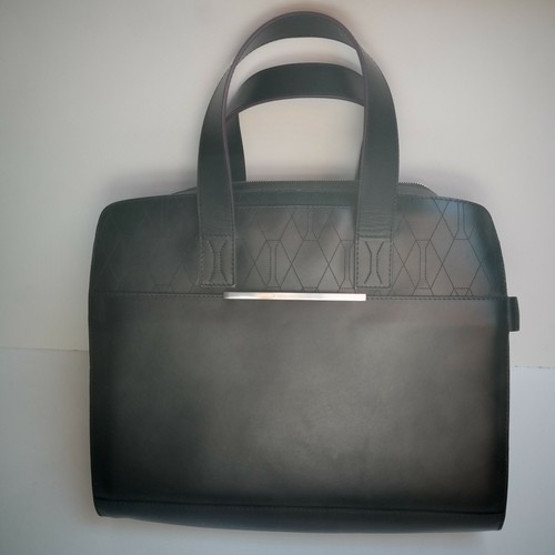 Porte documents cuir - , noir