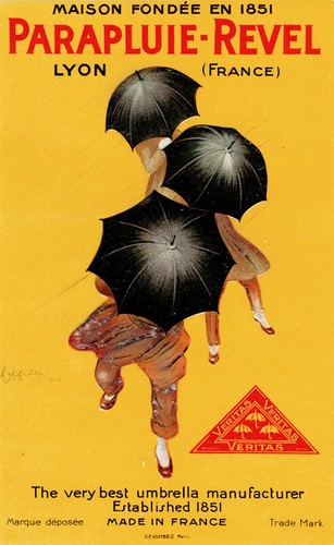 Affichette parapluie revel - parapluie, par