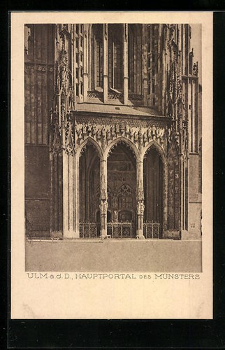 Ulm portail principal - d.,,