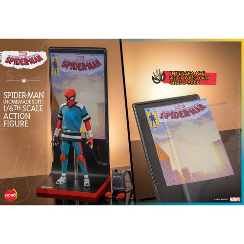 Hot toys spider man homemad - toys, spider-man