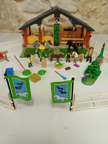 Playmobil chevaux ecurie - playmobil, chevaux,