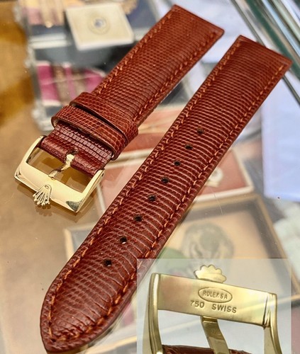 Rolex bracelet montre cuir - rolex,