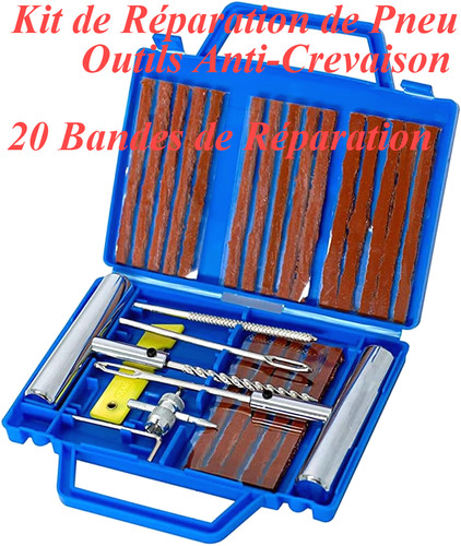 Kit anti crevaison réparation - anti-crevaison,