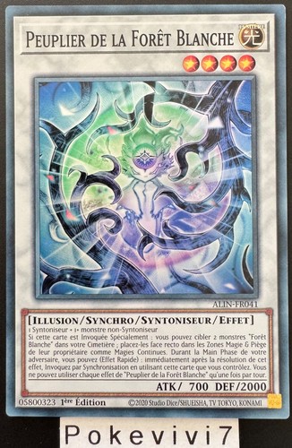 Carte peuplier de la - yu-gi-oh!,