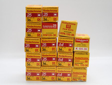 Kodak Kodachrome film (17 assorted rolls)