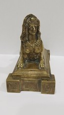 Rare Antique 19th Century Escalier De Cristal French Bronze Sphinx Sculpture
