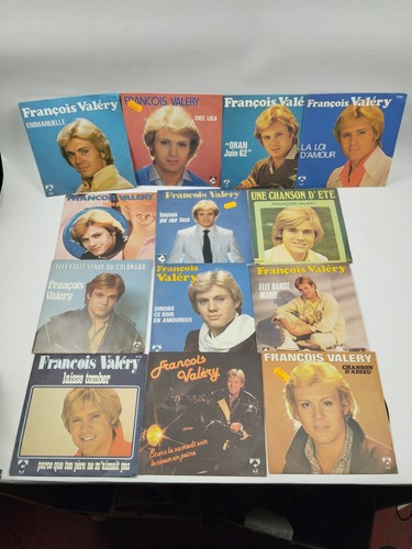 Lot vinyles 45t - lot, françois
