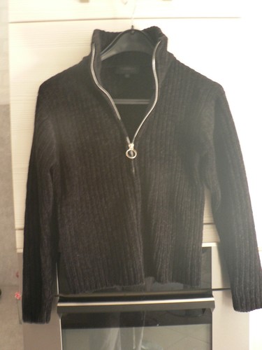 Gilet pull noir - noir, velours