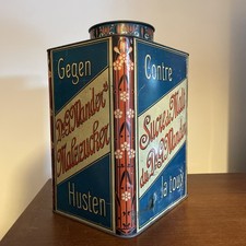 Georg WANDER BERN Large Box Malt Sugar Sheet C 1890 Switzerland VERY RARE Condition