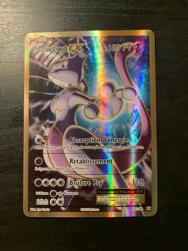 Carte pokémon mewtwo ex - carte,