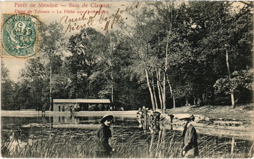 Cpa clamart etang trivaux - de,