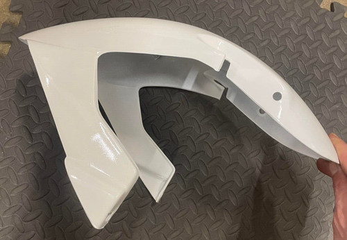 Garde boue avant blanc - garde, aprilia