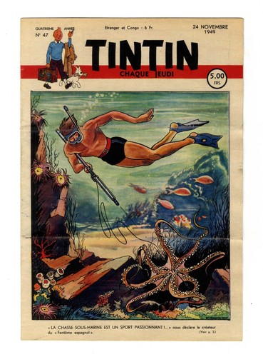 Journal tintin edition belge - journal,
