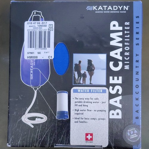 Katadyn base camp - camp, gravity