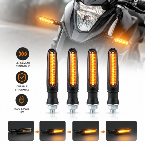 Clignotant moto led - clignotant, lot