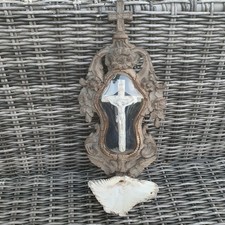 Crucifix Christ sur cadre en