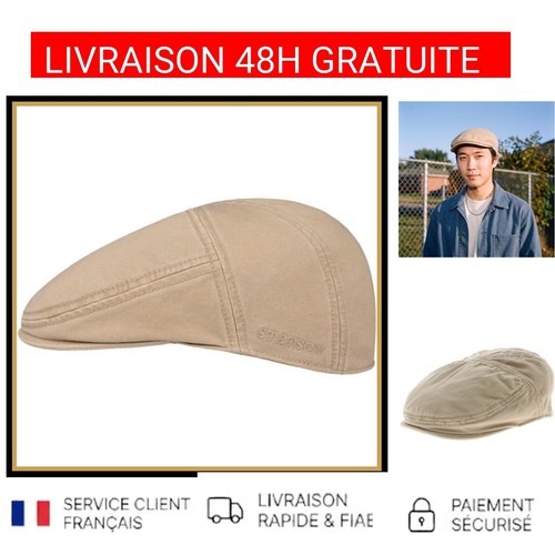 Stetson casquette plate homme - plate,
