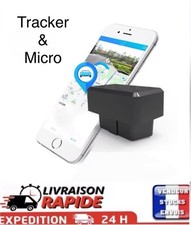 Traceur GPS OBD gps/gsm Tracker Voiture micro Éspion intégré OBD2 plug and play