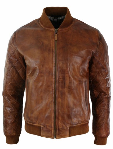 Blouson souple homme - , cuir
