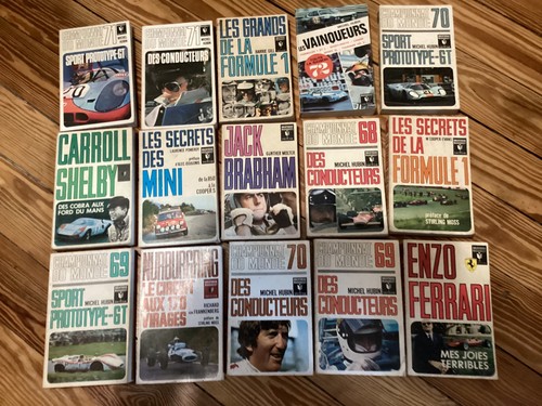 Lot livres ferrari - 15,