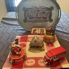 Coca Cola Collectors Limited Edition. Figurines And Puzzle