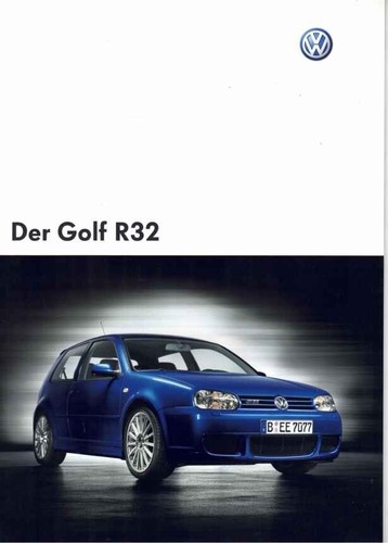 Catalogue brochure golf r32 - brochure,