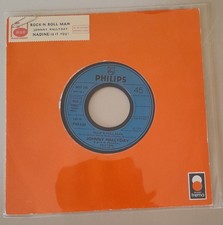 45 Tours (7") -  JOHNNY HALLYDAY  -  ( Avec Ticket Juke-box