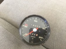 porsche, 911, 914compteur vdo