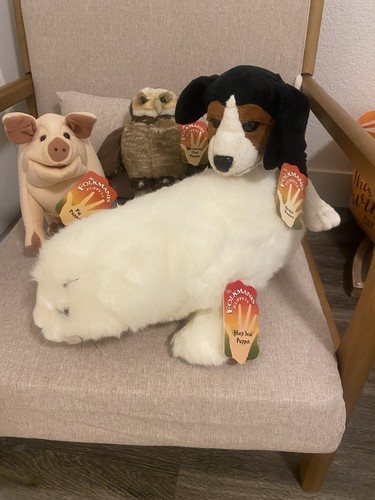 Folkmanis puppets lot - folkmanis,