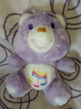 Care Bears/ Grosfasol/Harmony Care Bear bisounours approx 15cm RARE/vintage.
