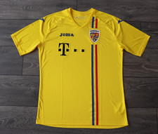 ROMANIA NATIONAL TEAM HOME FOOTBALL SHIRT JERSEY TRIKOT 2018-2020 JOMA SIZE XL