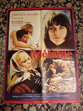 Affiche 1968 ADELAIDE 60x80 Jean Sorel INGRID THULIN Sylvie Fennec