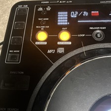 Pioneer DJ CDJ-1000MK3 Professional Digital DJ CD/MP3 Player  Works Good