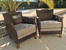 Paire de Fauteuils Art Déco