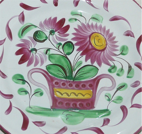 Assiette faience ancienne - en,
