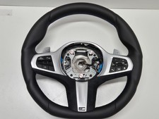 Volant sport OEM BMW Série 5 G30 G31 M avec palette de vitesses cuir neuf
