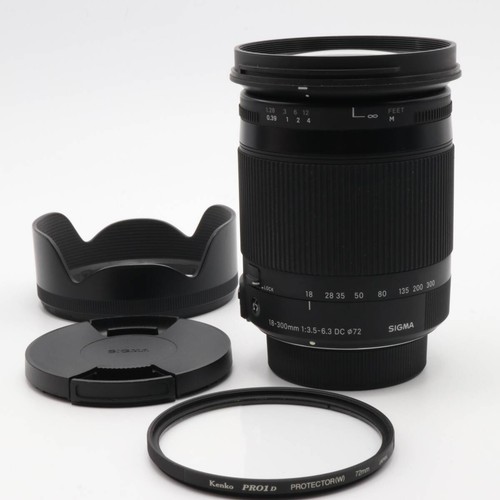 Objectif sigma 300 mm - objectif, 18-300