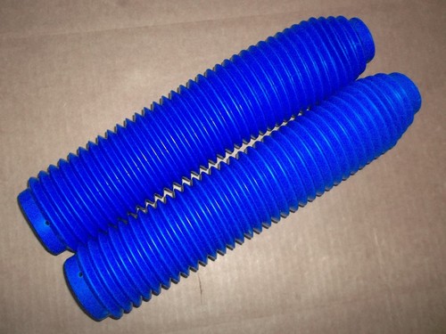 New blue fork boots honda - fork,