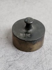 ANCIEN POIDS DE BALANCE EN LAITON DE 10DK 100 GRAMMES N12