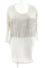 RELIGION Robe à manches longues Dames Robe T EU 38 gris clair style hippie