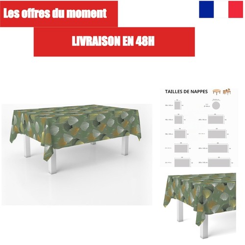 Nappe ronde toile - , cirée