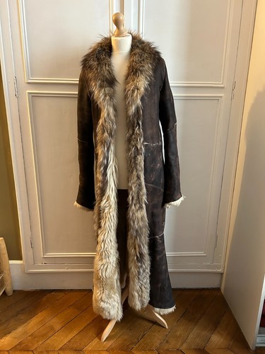 Manteau fourrure - manteau,