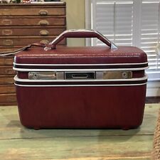 Vintage Samsonite Luggage Silhouette ll Wineberry Beauty Case No Key