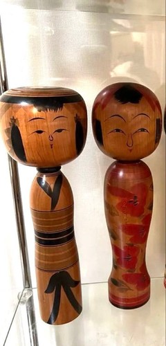 Lot poupées kokeshi - poupées,