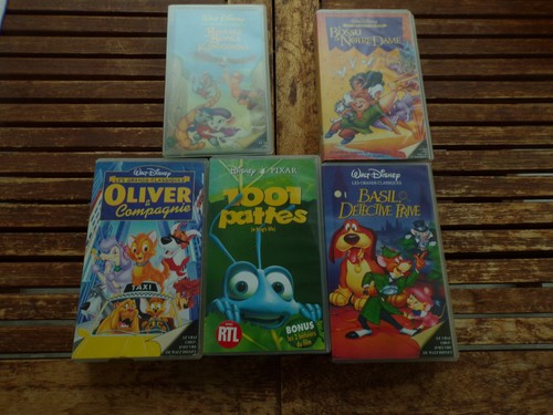 Cassettes vhs walt - cassettes,