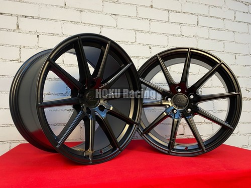 Roues noires concaves - 4x, 20"