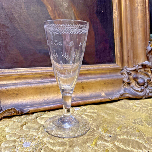 Ancien rare verre vin - rare,