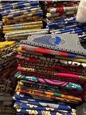 TISSU WAX AFRICAIN Par Lot De 10 Pagnes