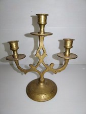 Bougeoir chandelier trois feux